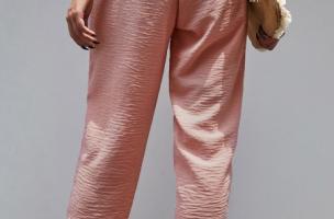 Спортни панталони ALLEGRA, розови