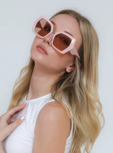 Модни слънчеви очила, ART2178, розови
