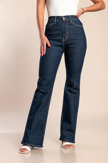 "Luxe jeans" Супер разтегливи дънки с висока талия по цялата дължина