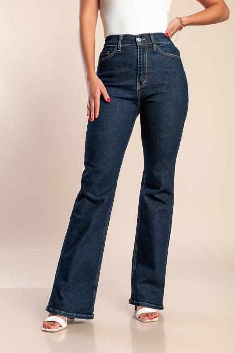 "Luxe jeans" Супер разтегливи дънки с висока талия по цялата дължина