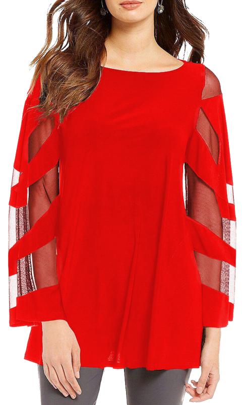 Дамска блуза FАNNY, червена