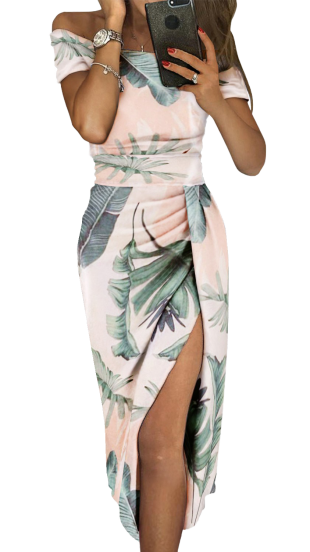 Дамска рокля JUANI, бяла